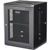 StarTech.com Armadio per Server Rack Montabile a Parete 15U - Armadio a Cerniera fino a 20 (50cm) di profondità