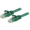 StarTech.com Cavo di rete CAT 6 - Cavo Patch Ethernet RJ45 UTP verde da 50 cm antigroviglio