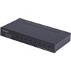 StarTech.com KVM Switch DisplayPort a 8 Porte con Kit Rack da 1U, 4K DP 1.2, hub USB a 4 Porte, Commutazione con Tasti a Scelta