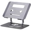StarTech.com Supporto per PC portatile con rotazione a 360°, rialzo ergonomico da scrivania per laptop, rialzo con inclinazione