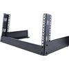 StarTech.com Mini rack 19 Aperto 4U - Supporto rack da tavolo 12U - 2 staffe - 19 pollici - Desktop rack autoportante per