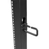 StarTech.com Server Rack a 4 Montanti 18U Open Frame, Armadio Rack di Rete 19 con Ruote, piedini di livellamento/montaggio a