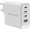 Conceptronic ALTHEA22W100 Caricabatterie per dispositivi mobili Universale Bianco AC Ricarica rapida Interno