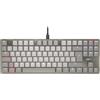 CHERRY KC 500 MX LP TKL tastiera Casa/ufficio USB QWERTZ Tedesco Grigio