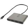 StarTech.com Adattatore USB-C a HDMI 1080p 60 Hz a 4 porte - Convertitore USB Tipo C a HDMI - Multi Monitor Dongle Adapter -