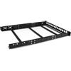 StarTech.com Guide rack universali 1U - Staffe di montaggio fisse - Binari per rack da 19 a profondità regolabile per