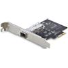 StarTech.com Scheda di Rete SFP GbE a 1 porta, PCIe 2.1 x1, Intel I210-IS, Controller 1GbE, 1000BASE rame/fibra ottica, NIC