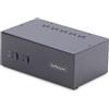 StarTech.com KVM Switch DisplayPort a 2 porte per doppio monitor DP, 4K 60Hz, 2 porte HID USB 2.0, Hub 2 porte USB 5Gbps,