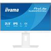 iiyama ProLite XUB2293HSU-W7 Monitor PC 54,6 cm (21.5) 1920 x 1080 Pixel Full HD LED Bianco