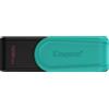 Kingston Technology DataTraveler 128GB Portable USB 3.2 Gen 1 Exodia S (Nero/Turchese)