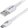 StarTech.com Cavo di Ricarica USB-A a USB-C da 3m - Cavetto di Carica Rapida USB-A a Type-C da 3A, Cavo per Trasferimento Dati