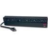 APC Rack PDU, Basic, 1U, 20A, 120V unità di distribuzione dell'energia (PDU) Nero