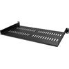 StarTech.com Ripiano Rack 19 2U - Mensola Universale ventilata per rack e armadi di Rete da 19 pollici - Scaffale in Acciaio