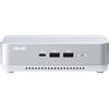 ASUS RNUC14RVSU7089A2I UCFF Argento 155H - TASTIERA QWERTZ