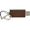 InLine USB 3.0 Pendrive 8GB, l.90MB/s, s.50MB/s, legno di noce, portachiavi