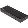 StarTech.com Encosure SSD da USB-C a M.2 NVMe 10 Gbps - Case esterna portatile e in alluminio M.2 NGFF PCIe - Lettura /