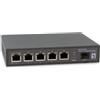 LevelOne GEP-0625 switch di rete Non gestito 2.5G Ethernet (100/1000/2500) Supporto Power over Ethernet (PoE) Nero