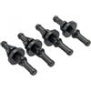 InLine Rivetti disaccoppiamento, antivibrazione Vetole da 60 a 120mm, 100pz