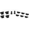 InLine Set antipolvere per smartphone / telefono cellulare, 12 pezzi