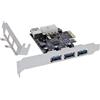 InLine 76662D scheda di interfaccia e adattatore Interno Molex 4-pin, USB 3.2 Gen 1 (3.1 Gen 1)