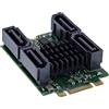 InLine 76660U scheda di interfaccia e adattatore Interno SATA