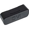 InLine Antipolvere DVI femmina, nero, 50pz, tappi chiusura e protezione prese