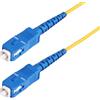 StarTech.com Cavo in fibra ottica simplex monomodale OS2 da SC a SC (UPC) da 30 m, 9/125µm, 40G/100G, Insensibile alla