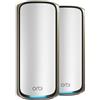 NETGEAR Orbi 970 Series Quad-Band WiFi 7, 2-Pack Quad-band (2.4 GHz / 5 GHz-1 / 5 GHz-2 / 6 GHz) Wi-Fi 6 (802.11ax) Grigio 3