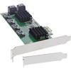 InLine Scheda di interfaccia, controller 8x SATA 6Gb/s, PCIe 2.0 (PCI Express)