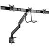 InLine , supporto da tavolo con lift+USB 3.0, per 3 monitor fino a 69cm (27)