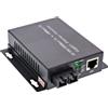 InLine ,Network Media Converter 10/100/1000Mb/s TP a LWL (SC Duplex), SM, 20km