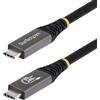 StarTech.com Cavo USB4 da 1m, Cavo USB-C Certificato USB-IF, 80Gbps, PD240W, 8K120Hz / 4K240Hz DP2.1 DP80, Cavetto Tipo-C