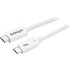 StarTech.com Cavo Thunderbolt 3 da 50 cm, 40Gbps, 100W PD, 4K/5K, Certificato Thunderbolt, Compatibile con Thunderbolt 4/USB