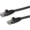 StarTech.com Cavo patch antigroviglio UTP RJ45 Gigabit Cat6 nero 0,5 m - Cavo patch 0,5 m