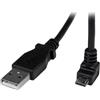 StarTech.com Cavo micro USB 2 m - A a Micro B angolare verso il basso