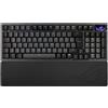 ASUS ROG Azoth 96 HE tastiera Gaming USB + RF Wireless + Bluetooth QWERTZ Nero