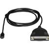 StarTech.com Cavo Adattatore per Stampante USB-C a Parallela DB25