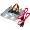 StarTech.com Staffa per doppio HDD da 2,5 a 3,5" per dischi rigidi SATA - Staffa per 2 dischi da 2,5 a 3,5" per montaggio in