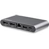 StarTech.com Docking Station USB-C per Portatili Windows - 2 x 4K DP - 100W PD 3.0