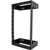StarTech.com Armadio Rack a Muro 19 18U - Armadio di rete/Quadro rack 19 pollici a profondità regolabile 30-50cm - Resistente