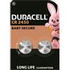 Duracell 152137 batteria per uso domestico Batteria monouso CR2450 Litio