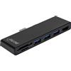 InLine MultiHub, Surface Pro 4/5/6, 3x USB 3.2 A, HDMI 4K, Cardreader