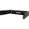 StarTech.com Staffa Rack 19 2U per installazione a Parete - Supporto a Parete a Profilo Basso per Patch Panel, Dispositivi