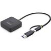 StarTech.com Adattatore Dock da USB-C / USB-A a M.2 NVMe, 10Gbps, Lettore Esterno per SSD M.2 NVMe con Installazione Senza