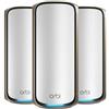 NETGEAR Orbi 970 Series Quad-Band WiFi 7, 3-Pack Quad-band (2.4 GHz / 5 GHz-1 / 5 GHz-2 / 6 GHz) Wi-Fi 6 (802.11ax) Grigio