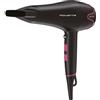 Rowenta CV5713 Motion Dry Asciugacapelli | 2200 Watt | asciugatura rapida | 6 impostazioni | ugello per styling | livello aria fredda | leggero | griglia rimovibile | cavo lungo | nero/rosa