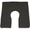 Ortotex - Cuscino anti-decubito, realizzato in memory foam, a forma di ferro di cavallo, dimensioni: 42 x 42 x 7,5 cm, lavabile