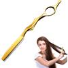 Zunishaone Rasoio di taglio di capelli | Razor di capelli con manico in lega in acciaio inossidabile, acconciatura per textura, taglio preciso, maniglia non slittata, soggiorno o uso della casa
