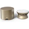 Rowenta LV8530 Reset & Boost Skin Duo Spazzola Viso e Collo Effetto Purificante e Rivitalizzante, Skincare con Setole in Silicone, Vibrazioni Lenitive e Tecnologia Thermo-Boost, Rimuove il Make-Up