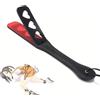 CSCLI PU pelle morbida maniglia equitazione paddle gioco all'aperto riutilizzabile cavallo da corsa formazione e pratica strumento accessori